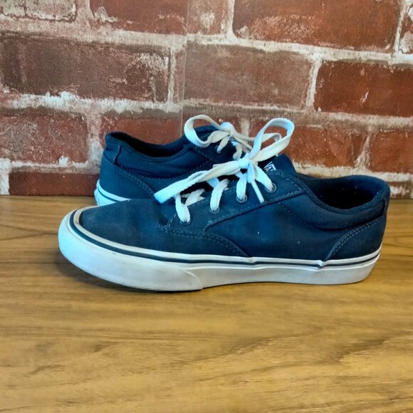 Vans Kids Shoes Size 4 Navy Skateboarding Sneaker - Picture 7 of 7